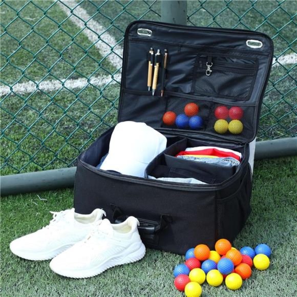 3 Pcs Golf Trunk Organizer Storage Waterproof Collapsible Golf Trunk Organizer - Picture 4 of 7